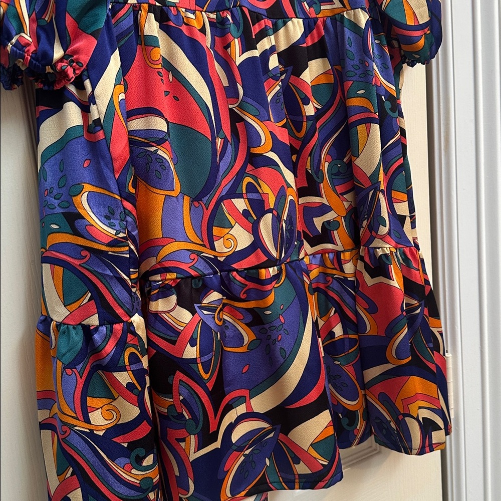TCEC Multicolor Patterned Dress - Picture 6 of 6